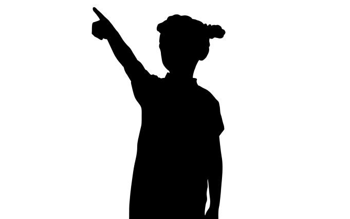 silhouette girl pointing_1253758_stockunlmtd_cropped